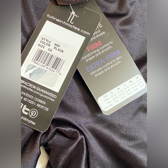 NWT TC Fine Intimates Hi-Waist Tight Slimmer SZ 2XL - Picture 3 of 4